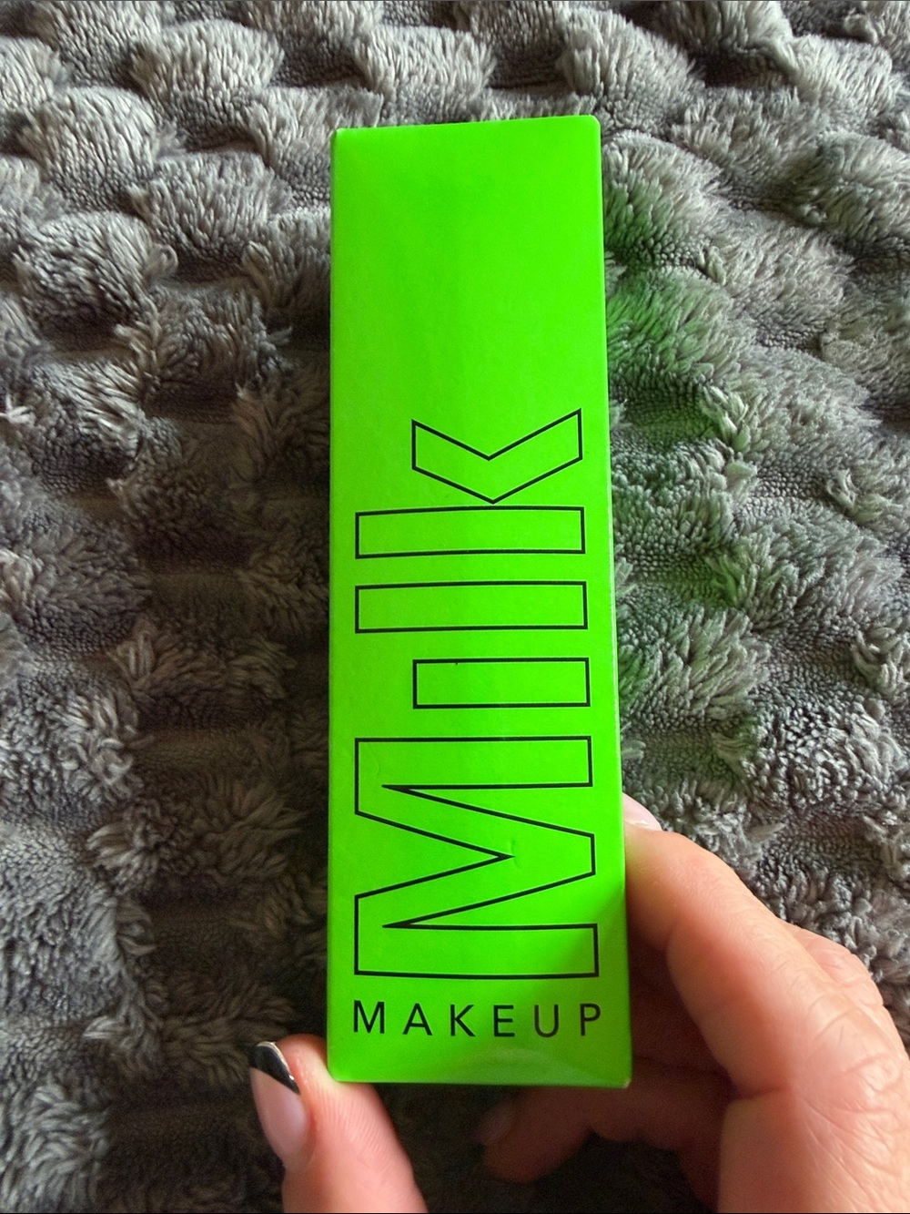 Milk Makeup Primer in Neon Green Packaging